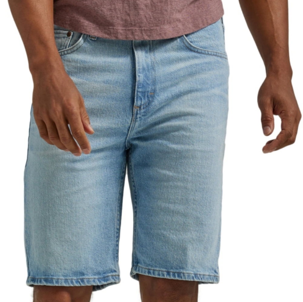 Wrangler Men's Stonewashed Relaxed Fit Denim Shorts   Sizes 34, 36, & 38   NWT